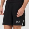 EA7 Czarne męskie kąpielówki Bermudas