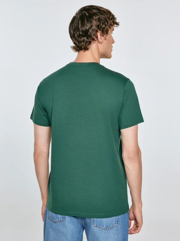 1fcef0fb8fda3e67cb815de7d4c1fd6e93ba51a7 Koszulka męska z nadrukiem zielona Briss 304