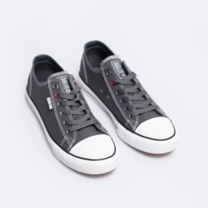 Trampki męskie niskie ciemnoszare RR174307 903