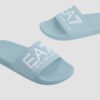 EA7 EMPORIO ARMANI Błękitne klapki Flip flops