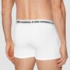 KARL LAGERFELD Białe bokserki męskie 3PACK