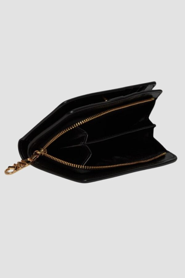 MICHAEL KORS Czarny portfel MD Snap