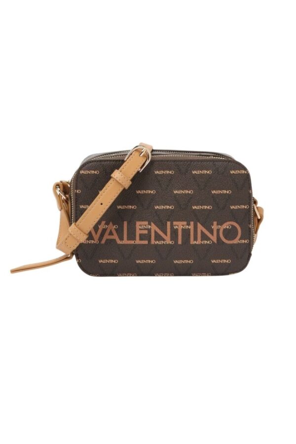 VALENTINO Mała brązowa torebka Liuto Camera Bag