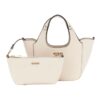 GUESS Beżowa torebka damska Calista 2 In 1 Mini