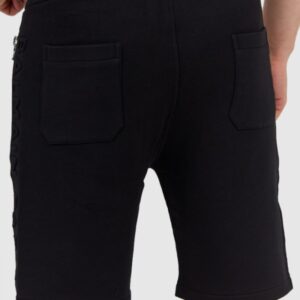 BALMAIN Bawełniane szorty męskie z wypukłym logo