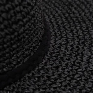 Kapelusz damski czarny Rastia 906