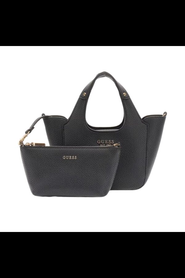 GUESS Czarna torebka damska Calista 2 In 1 Mini