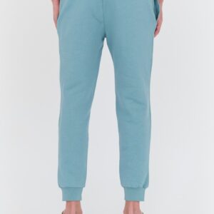 GUESS Turkusowe męskie spodnie dresowe Aldwin