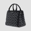 VALENTINO Czarna torebka Blizzard