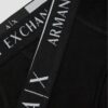 ARMANI EXCHANGE Czarne męskie bokserki 2PACK