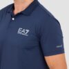 EA7 Granatowa męska koszulka polo Ventus 7