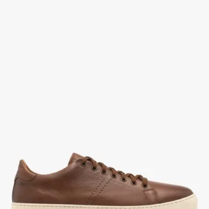 Brązowe sportowe półbuty męskie