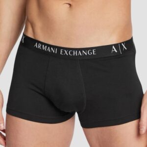 ARMANI EXCHANGE Czarne bokserki 3PACK