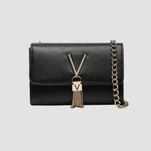 VALENTINO Czarna kopertówka Divina