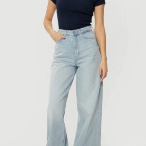 TOMMY JEANS Granatowy t-shirt damski