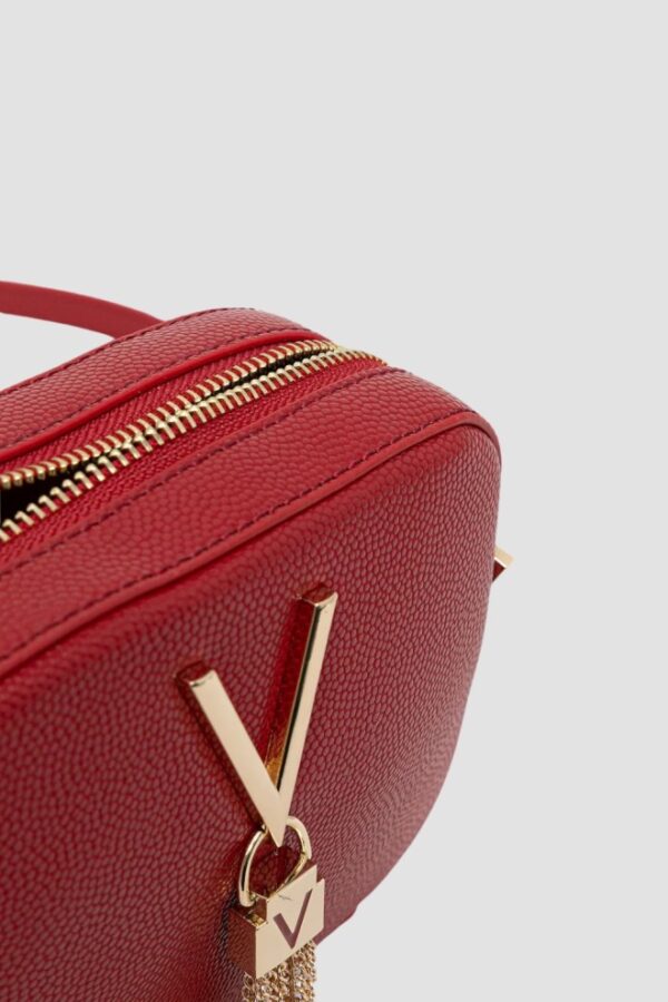 VALENTINO Czerwona torebka Divina Camera Bag