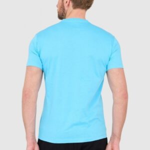 2e0d6ba7939957579516071988d17851ea829f13 DSQUARED2 Niebieski t-shirt męski z dużym logo icon