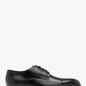 Czarne półbuty męskie