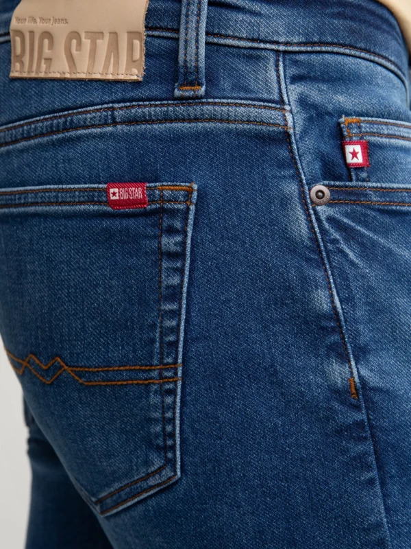 Jeansy męskie niebieskie Terry Carrot 411