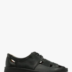 Czarne półbuty męskie