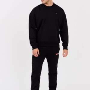 DIESEL Czarna męska bluza S-ROB-MICRODIV