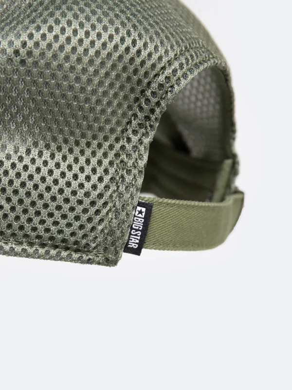 Czapka męska z daszkiem zielona Evan 304