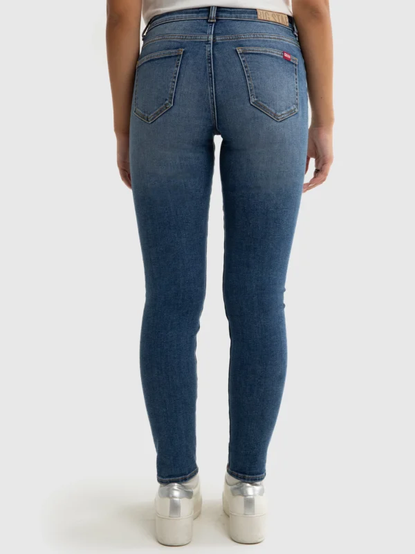 Jeansy dziewczęce skinny niebieskie Layla 533