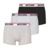 MOSCHINO Zestaw bokserek męskich 3 kolory