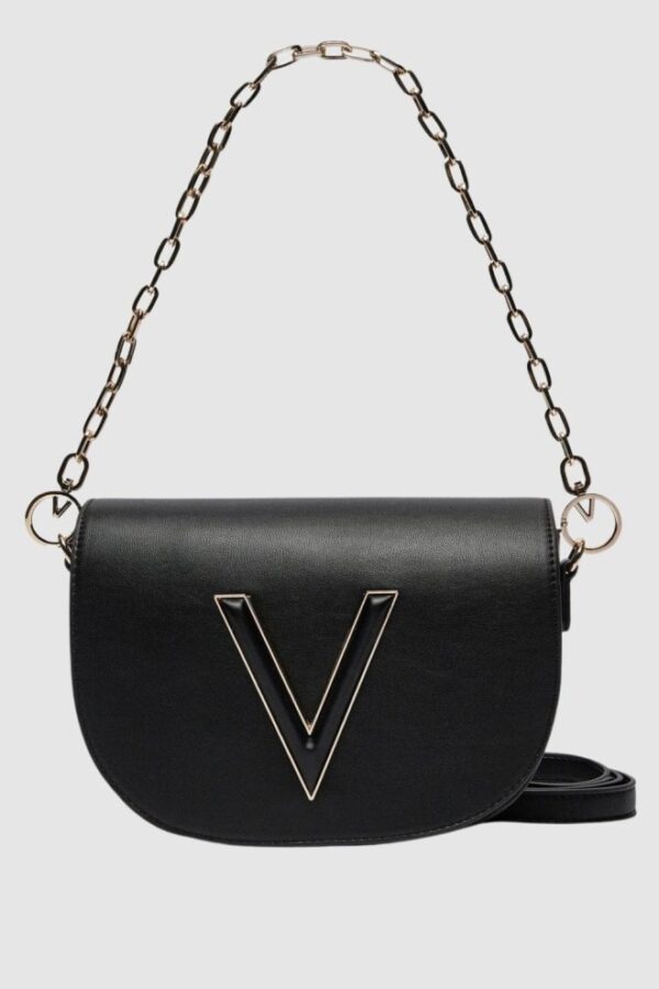 VALENTINO Czarna torebka Coney Flap Bag