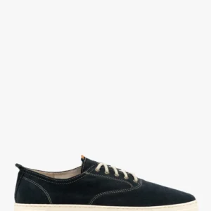 Granatowe półbuty męskie sznurowane