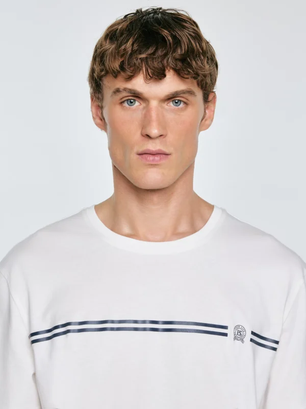 371c86d7b7e07e91a4c9042e617ecd838c5d2fd0 Koszulka męska z nadrukiem biała Misser 100