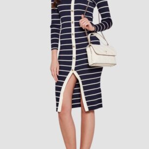 GUESS Biała kopertówka damska Adelasia Cnvrtble