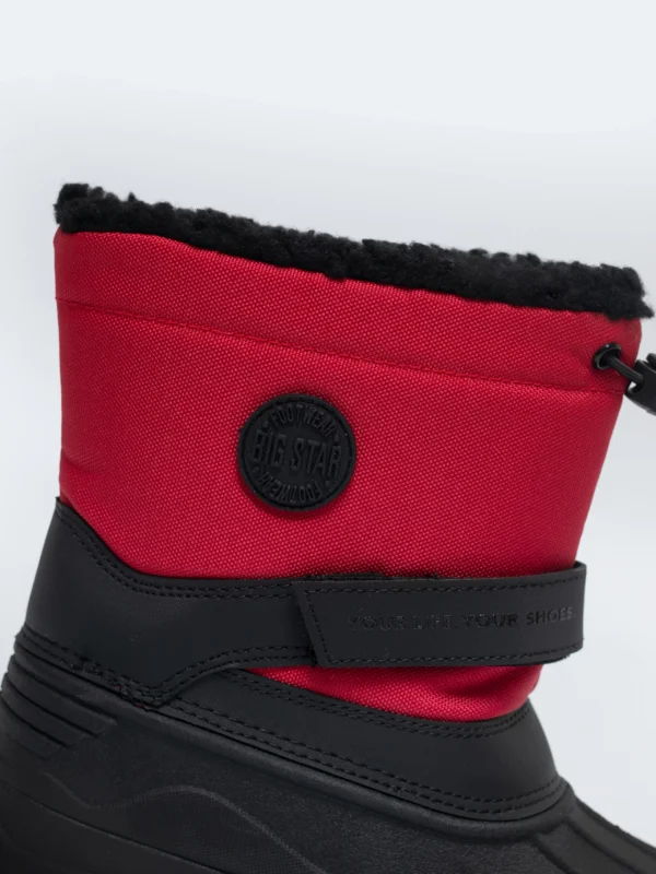 śniegowce chłopięce czerwone MM374125 603