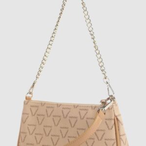 VALENTINO Mała beżowa listonoszka Liuto