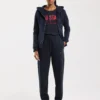Spodnie dresowe damskie granatowe Kathy 403