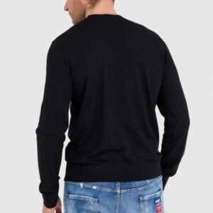 DSQUARED2 Czarny sweter męski ibra