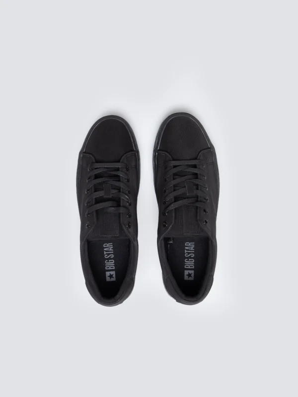 Trampki męskie niskie czarne SS174001 906