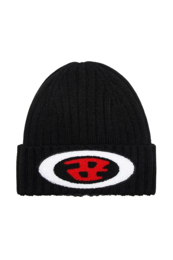 DIESEL Czarna czapka K-DIEGO-C