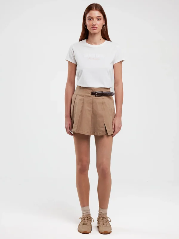 Koszulka damska z logo BIG STAR z kolekcji Authentic biała Della 100