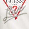 GUESS Biała bluza damska Love