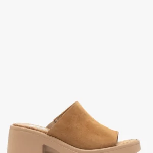 Rude klapki damskie wsuwane