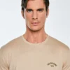 Koszulka męska bawełniana beżowa Vincer 805