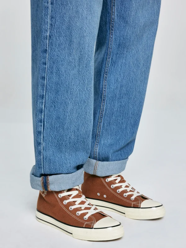 Trampki męskie wysokie brązowe SS174289 802