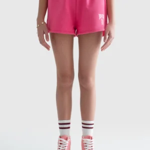 Szorty dziewczęce dresowe różowe Szortencja 601/ Zoya 601