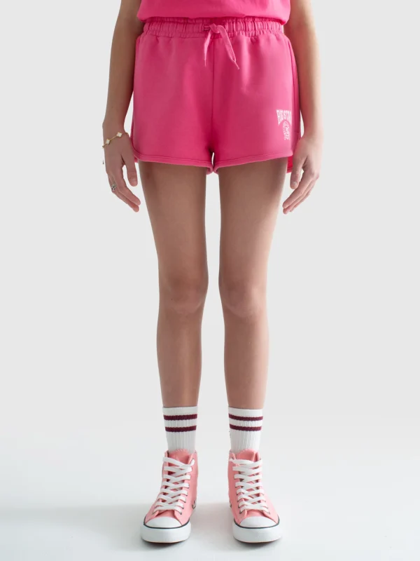 Szorty dziewczęce dresowe różowe Szortencja 601/ Zoya 601