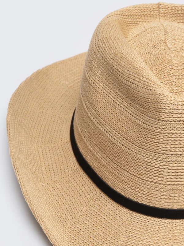 Kapelusz damski jasnobrązowy Texas 802