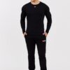 DIESEL Czarny longsleeve męski D-RIBBER-LS-N