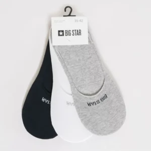 Stopki bawełniane trójpak Invisse 000