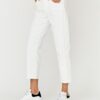 7 FOR ALL MANKIND Białe jeansy damskie THE MODERN STRAIGHT Milk
