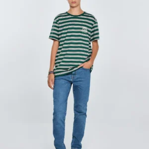 Jeansy chłopięce skinny niebieskie Eric 125